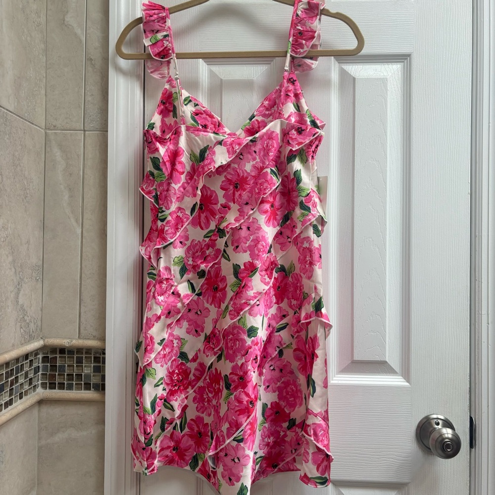 Show Me Your MuMu Rosa Ruffle Mini Dress - Picture 11 of 15